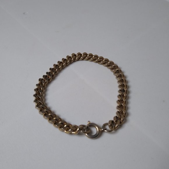 Vintage Small Metal Bracelet Made In Germany 7.25 Inches - Picture 2 of 10